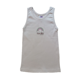 Rainbow Good Vibes (Χωρίς μανίκι)