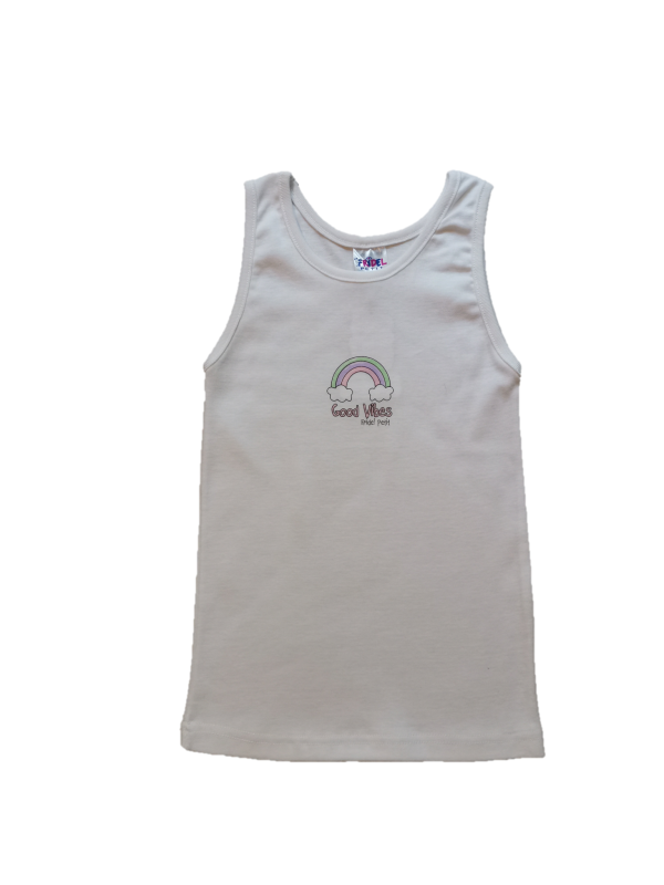 Rainbow Good Vibes (Χωρίς μανίκι)