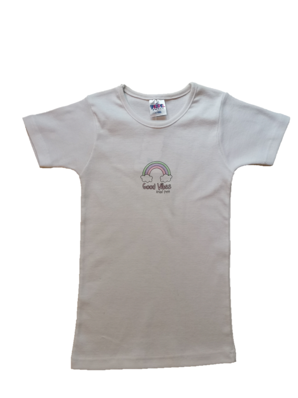 Rainbow Good Vibes (Κοντό μανίκι)