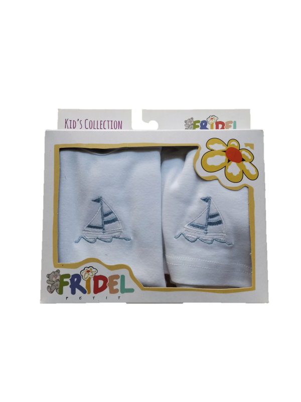 Βαφτιστικό σετ αγοριού – Καράβι, Λευκό